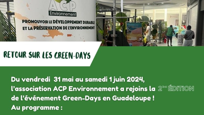 Rétrospective des évènements et stands auquel ACP Environnement à participé