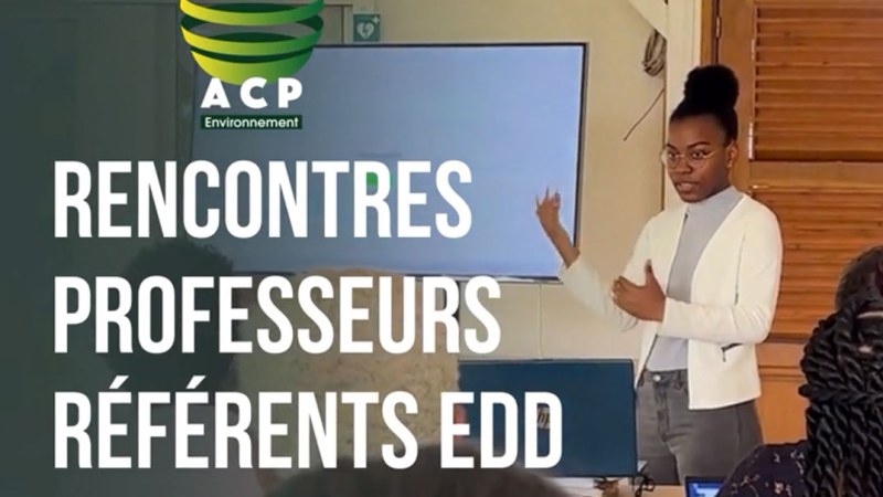 Organisation des rencontres des professeurs référents EDD de l’académie de la Guadeloupe